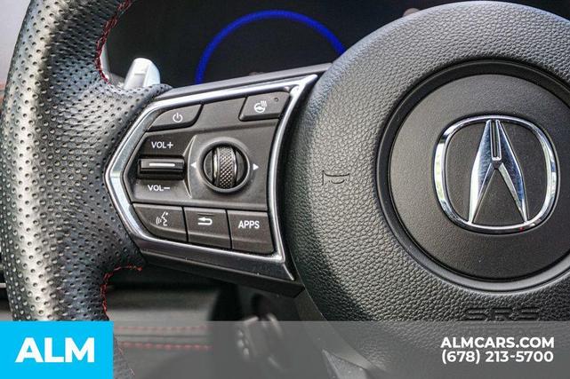 Photo of 2024 Liquid Carbon Metallic Acura MDX