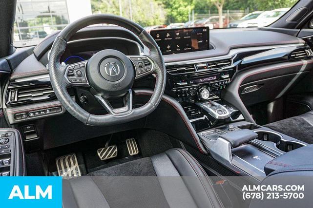 Photo of 2024 Liquid Carbon Metallic Acura MDX