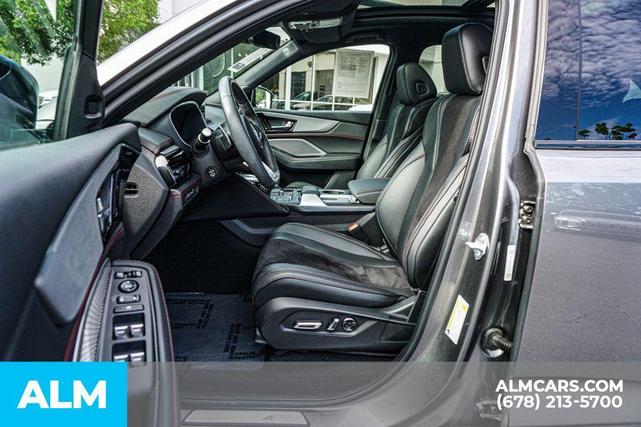Photo of 2024 Liquid Carbon Metallic Acura MDX