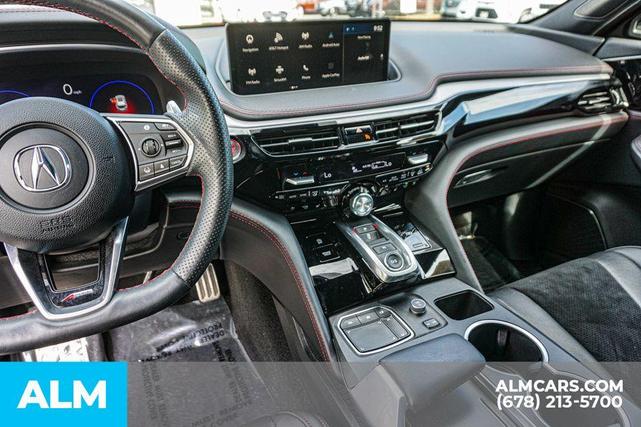 Photo of 2024 Liquid Carbon Metallic Acura MDX