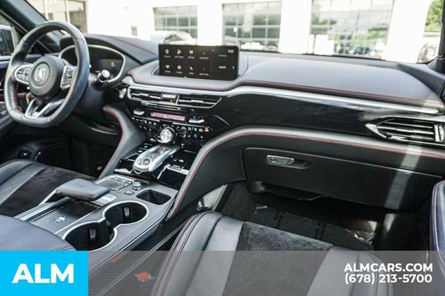 Photo of 2024 Liquid Carbon Metallic Acura MDX