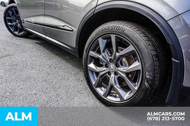 Photo of 2024 Liquid Carbon Metallic Acura MDX