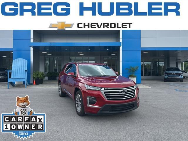 Photo of 2023 Radiant Red Tintcoat Chevrolet Traverse