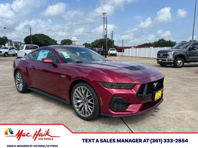 Photo of 2025 Magenta Red Ford Mustang