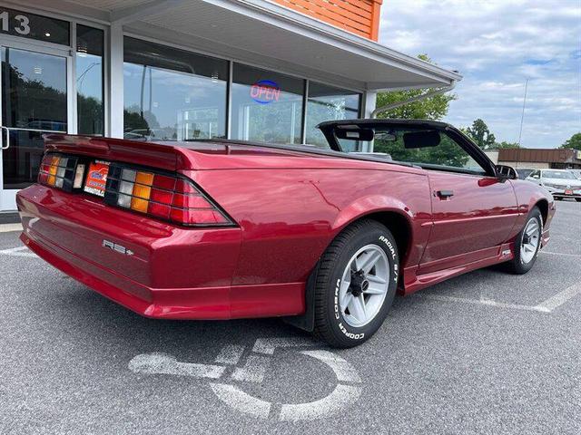 Photo of 1992 Burgundy Chevrolet Camaro
