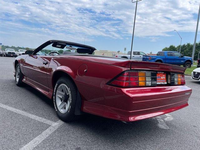 Photo of 1992 Burgundy Chevrolet Camaro