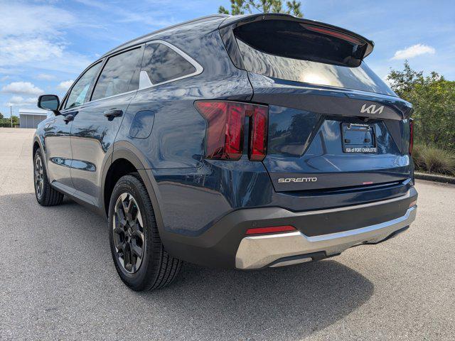 Photo of 2025 Midnight Lake Blue Kia Sorento