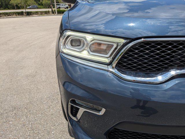 Photo of 2021 Reactor Blue Pearlcoat Dodge Durango