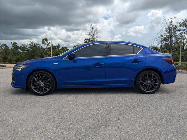Photo of 2022 Apex Blue Pearl Acura ILX