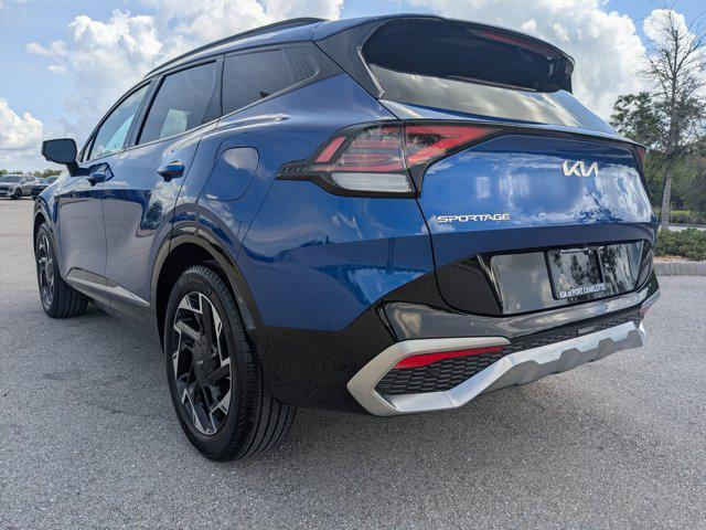 Photo of 2025 Sapphire Blue Kia Sportage