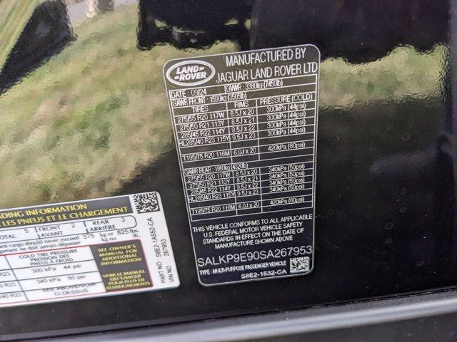 Photo of 2025 Santorini Black Land Rover Range Rover