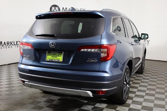 Photo of 2022 Blue Honda Pilot