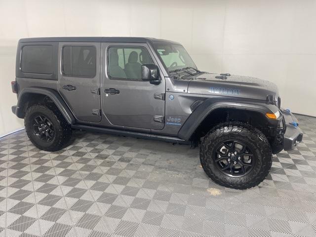 Photo of 2024 Granite Crystal Clearcoat Metallic Jeep Wrangler 4xe