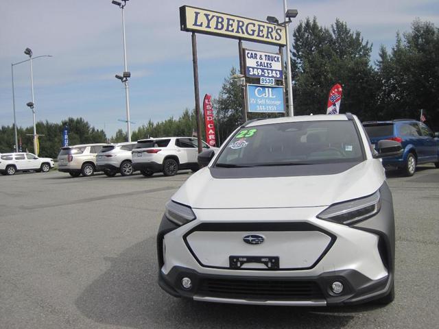 Photo of 2023 Cosmic White Pearl Subaru Solterra