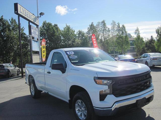 Photo of 2023 White Chevrolet Silverado 1500