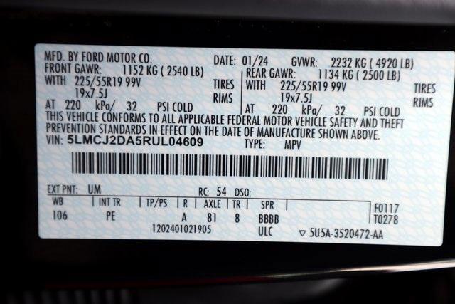 Photo of 2024 Black Metallic Lincoln Corsair