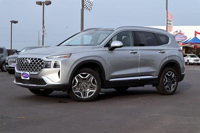 Photo of 2023 Shimmering Silver Pearl Hyundai SANTA FE