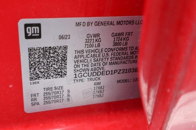 Photo of 2023 Red Chevrolet Silverado 1500