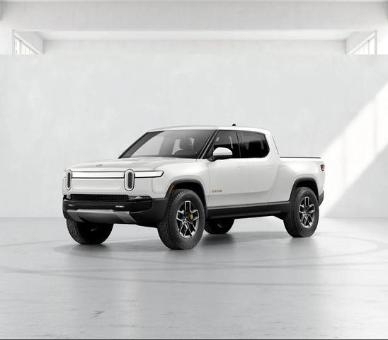 Photo of 2022 Glacier White Rivian R1T