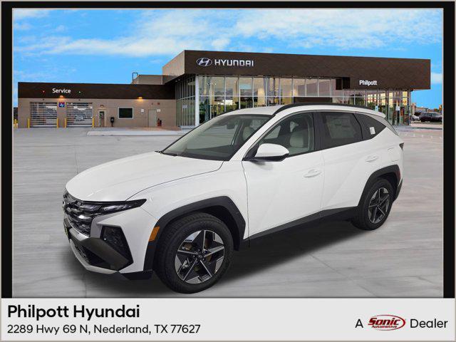 Photo of 2025 Serenity White Pearl Hyundai TUCSON
