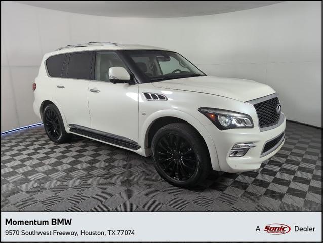 Photo of 2017 White INFINITI QX80