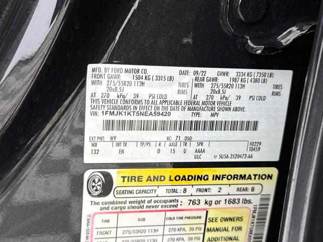 Photo of 2022 Black Ford Expedition Max