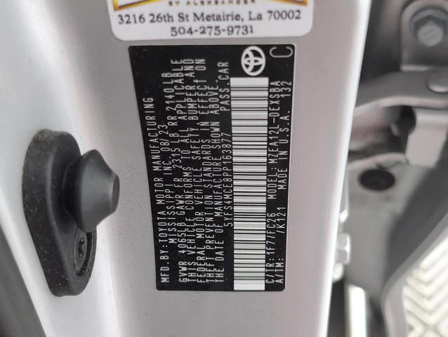 Photo of 2023 Silver Toyota Corolla