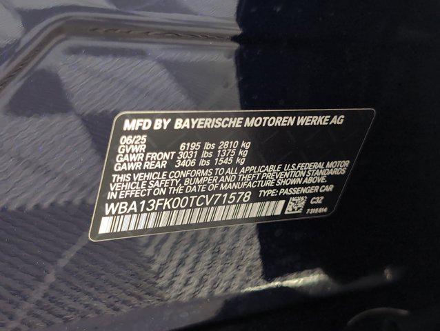 Photo of 2026 Tanzanite Blue II Metallic BMW 550e