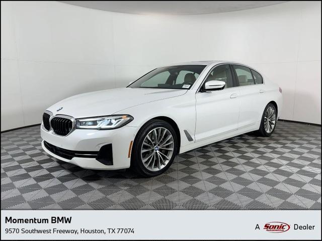 Photo of 2021 Mineral White Metallic BMW 540
