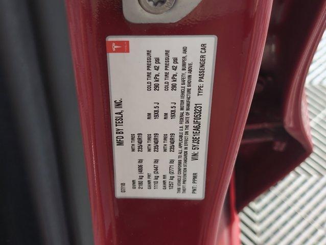Photo of 2018 Red Multi Tesla Model 3
