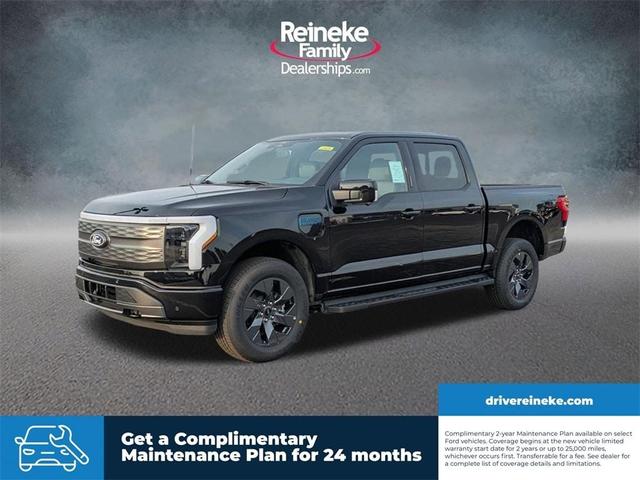 Photo of 2025 Agate Black Metallic Ford F-150 Lightning