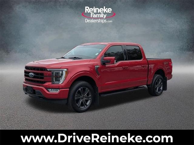 Photo of 2023 Rapid Red Metallic Tinted Clearcoat Ford F-150