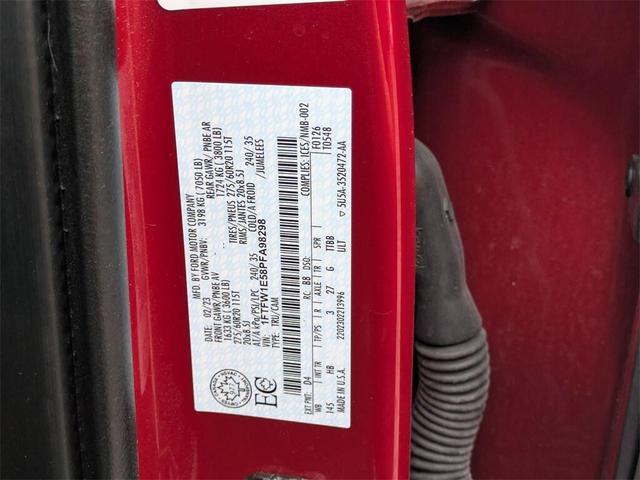 Photo of 2023 Rapid Red Metallic Tinted Clearcoat Ford F-150
