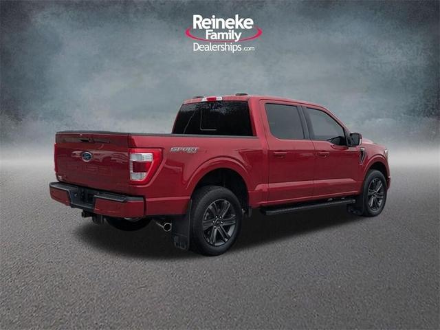Photo of 2023 Rapid Red Metallic Tinted Clearcoat Ford F-150
