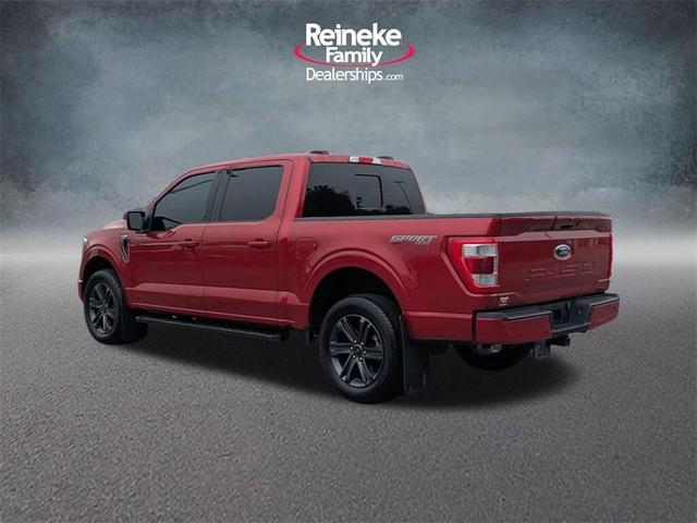 Photo of 2023 Rapid Red Metallic Tinted Clearcoat Ford F-150