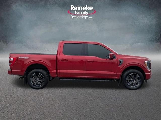 Photo of 2023 Rapid Red Metallic Tinted Clearcoat Ford F-150