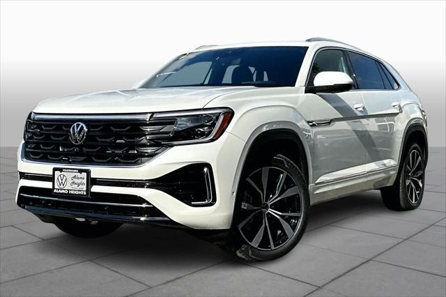 Photo of 2025 Opal White Pearl Volkswagen Atlas Cross Sport