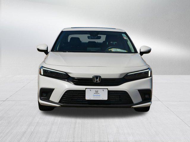 Photo of 2023 Platinum White Pearl Honda Civic
