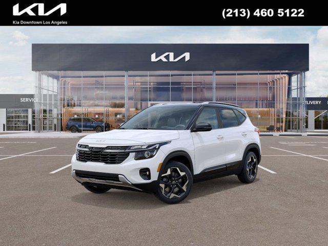 Photo of 2026 Clear White/Black Roof Kia Seltos