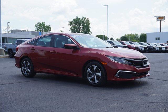 Photo of 2019 Molten Lava Pearl Honda Civic