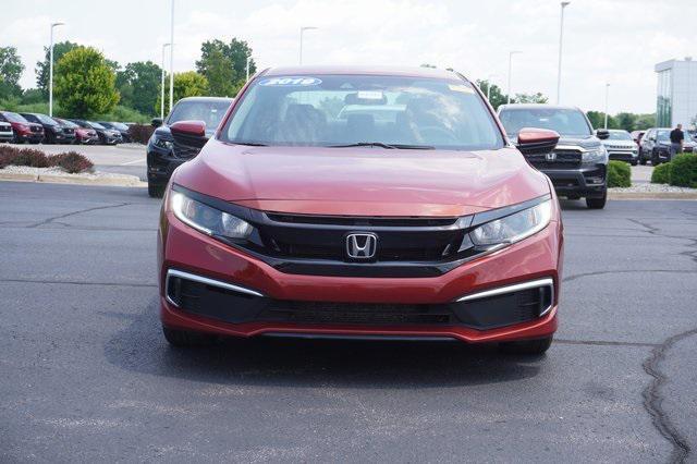 Photo of 2019 Molten Lava Pearl Honda Civic