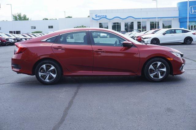 Photo of 2019 Molten Lava Pearl Honda Civic