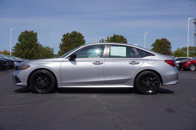 Photo of 2022 Lunar Silver Metallic Honda Civic