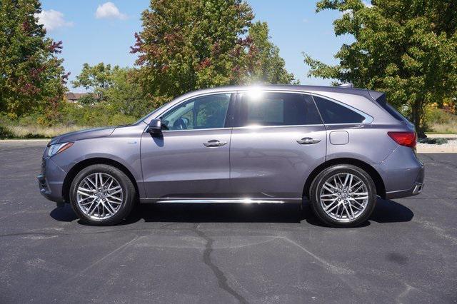 Photo of 2019 Modern Steel Metallic Acura MDX Sport Hybrid