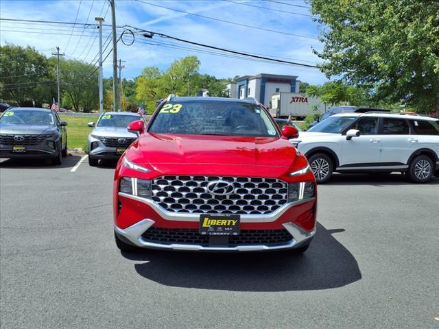 Photo of 2023 Calypso Red Hyundai SANTA FE HEV