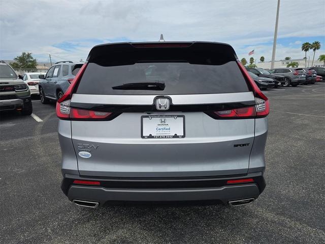 Photo of 2024 Lunar Silver Metallic Honda CR-V Hybrid
