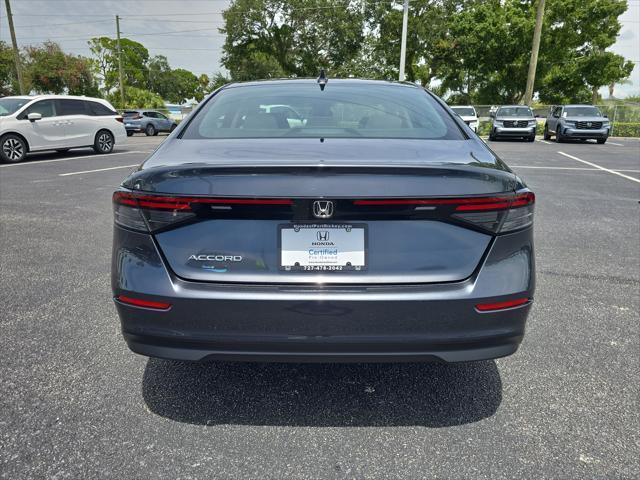 Photo of 2024 Meteorite Gray Metallic Honda Accord