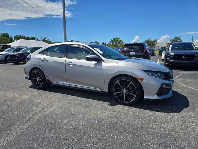 Photo of 2020 Lunar Silver Metallic Honda Civic