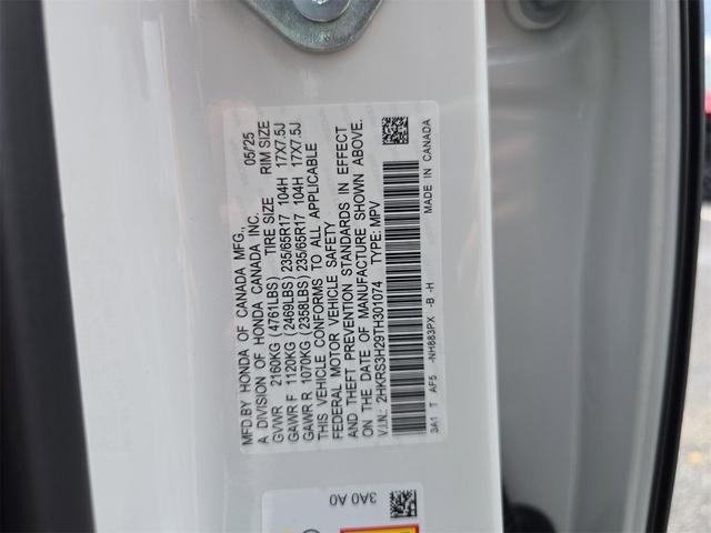 Photo of 2026 Platinum Honda CR-V