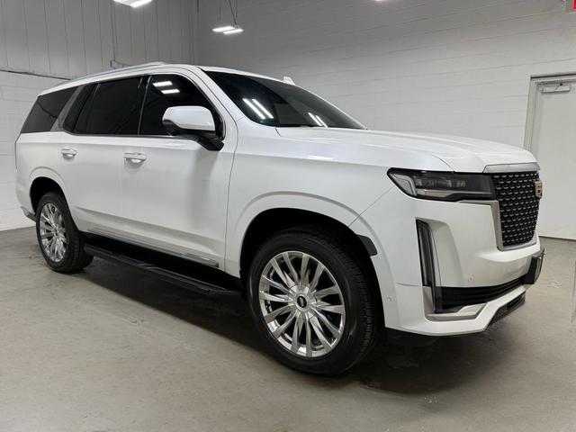 Photo of 2021 Crystal White Tri-Coat Cadillac Escalade
